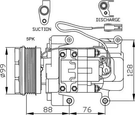 NRF 32234G - Kompressori, ilmastointilaite inparts.fi