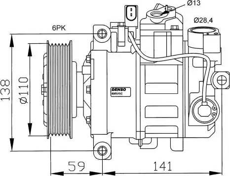 NRF 32229G - Kompressori, ilmastointilaite inparts.fi