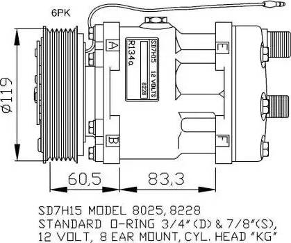 NRF 32768G - Kompressori, ilmastointilaite inparts.fi