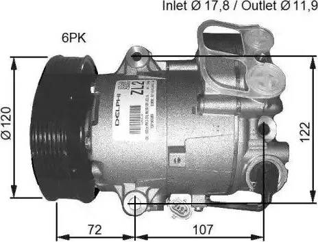 NRF 32782G - Kompressori, ilmastointilaite inparts.fi