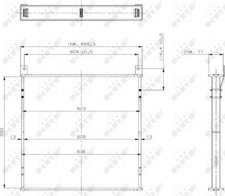 NRF 29873 - Jäähdytyskennosto, moottorin jäähdytys inparts.fi