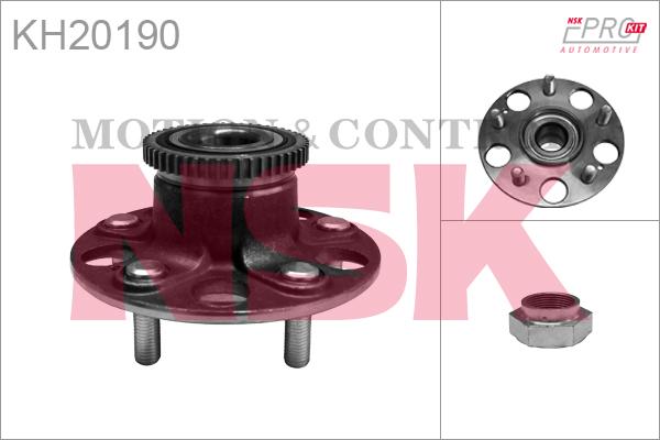 NSK KH20190 - Pyöränlaakerisarja inparts.fi