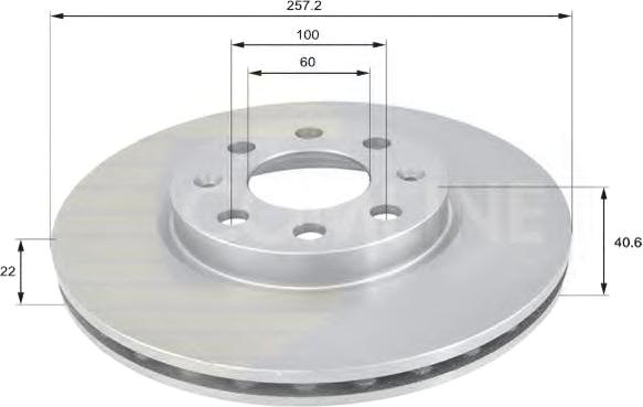 Opel 569024 - Jarrulevy inparts.fi