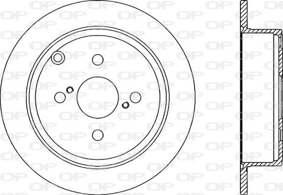 Metelli 800-634 - Jarrulevy inparts.fi