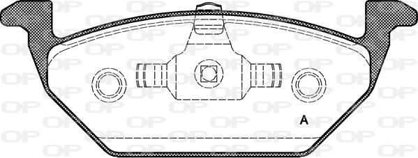 ACDelco AC058730D - Jarrupala, levyjarru inparts.fi