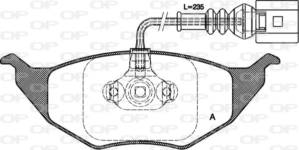 Japanparts JPA0905 - Jarrupala, levyjarru inparts.fi