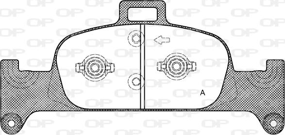 Valeo GDB8122 - Jarrupala, levyjarru inparts.fi