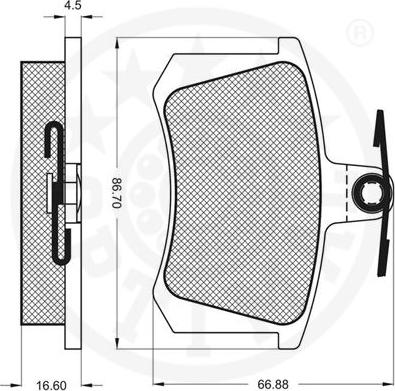 Optimal 9907 - Jarrupala, levyjarru inparts.fi