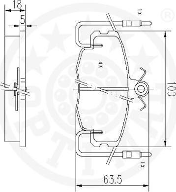 Optimal 9416 - Jarrupala, levyjarru inparts.fi