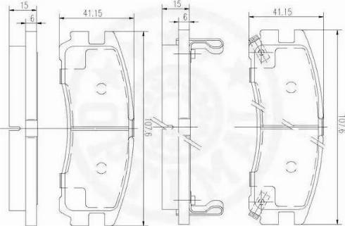 Sangsin Brake SP1054R - Käynnistinmoottori inparts.fi