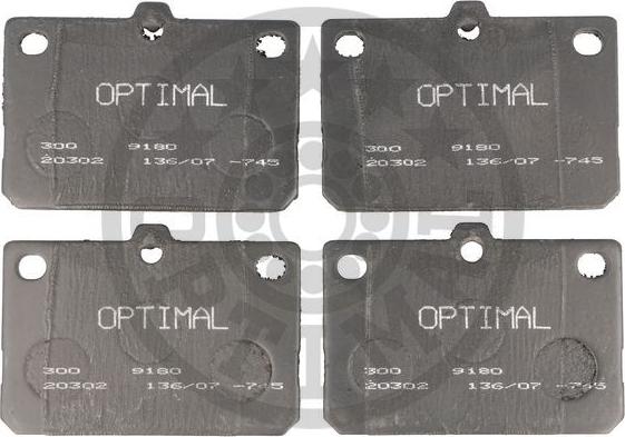 Optimal 9180 - Jarrupala, levyjarru inparts.fi