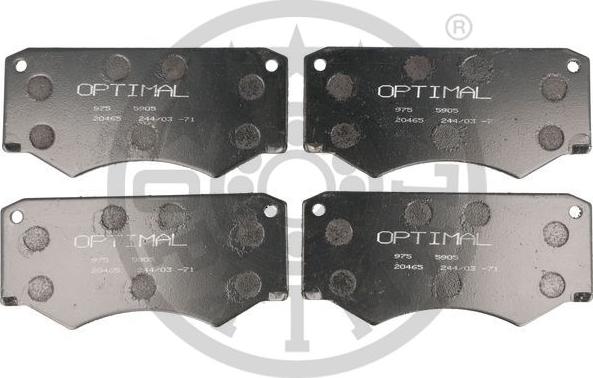 Optimal BP-05905 - Jarrupala, levyjarru inparts.fi