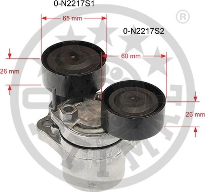 Optimal 0-N2217 - Hihnankiristin, moniurahihna inparts.fi
