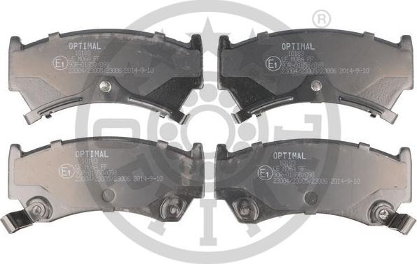 Optimal BP-10183 - Jarrupala, levyjarru inparts.fi