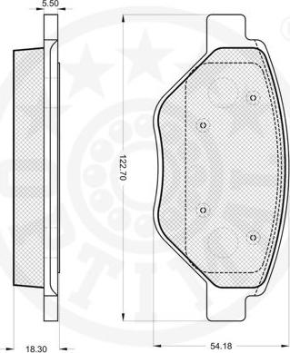 Optimal 12159 - Jarrupala, levyjarru inparts.fi