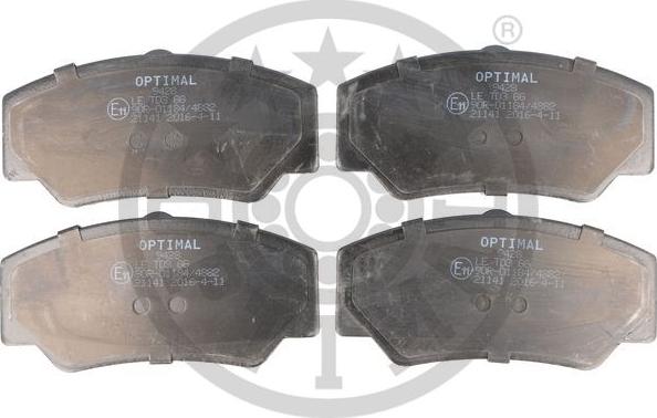 Optimal BP-09428 - Jarrupala, levyjarru inparts.fi