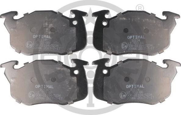 Optimal BP-10134 - Jarrupala, levyjarru inparts.fi