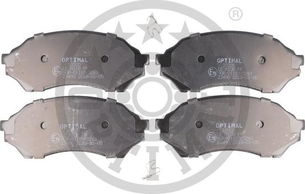 Optimal BP-10320 - Jarrupala, levyjarru inparts.fi