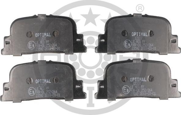 Optimal BP-12207 - Jarrupala, levyjarru inparts.fi