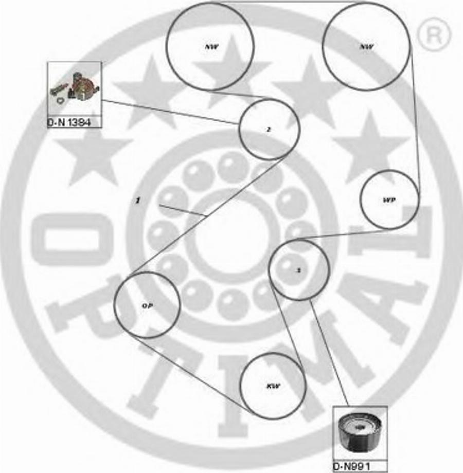 Optimal SK-1282 - Hammashihnasarja inparts.fi