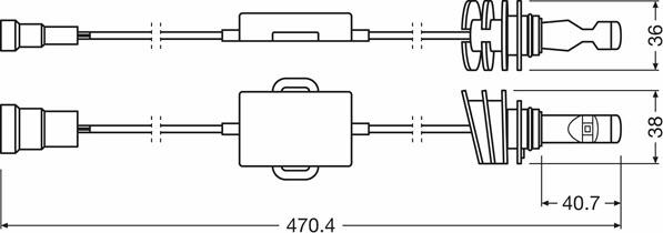 Osram 9645CW - Polttimo, kaukovalo inparts.fi