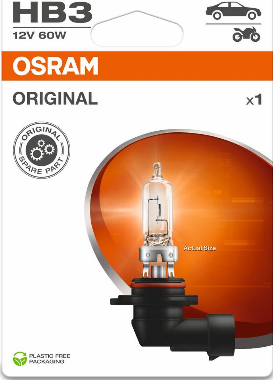 Osram 9005-1BL - Polttimo, kaukovalo inparts.fi