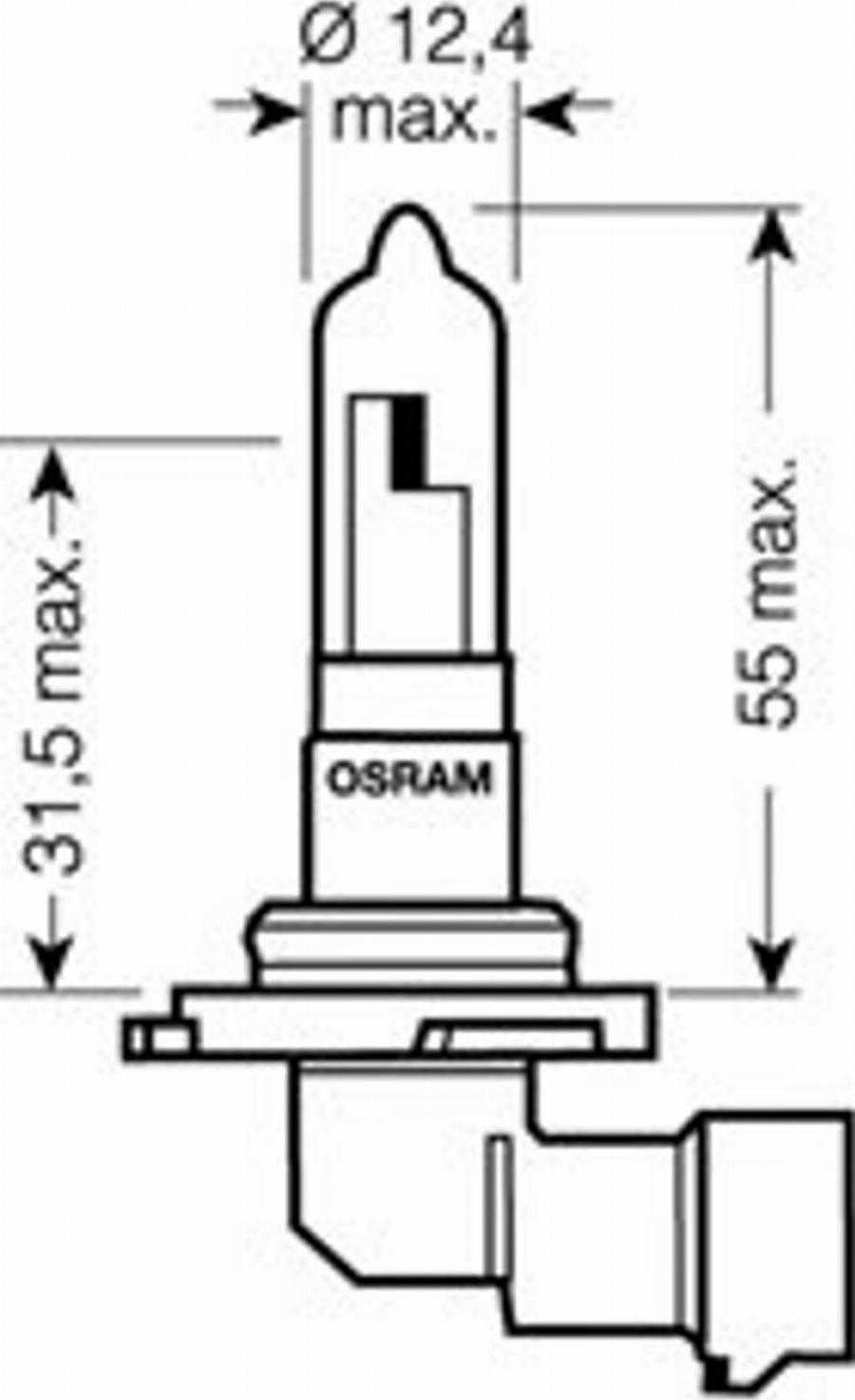 Osram 9005CBI - Hehkulankapolttimo, sumuvalo inparts.fi