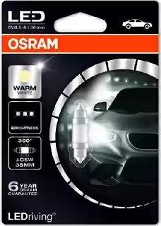 Osram 6498WW-01B - Polttimo, lukuvalo inparts.fi