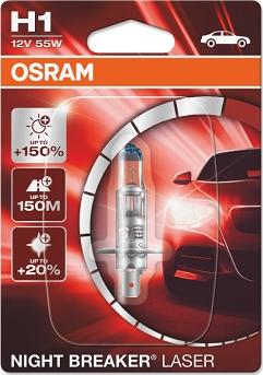 Osram 64150NL-01B - Polttimo, kaukovalo inparts.fi