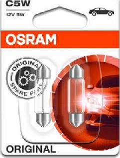 Osram 6418-02B - Polttimo, rekisterikilvenvalo inparts.fi