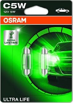 Osram 6418ULT-02B - Polttimo, rekisterikilvenvalo inparts.fi