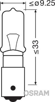 Osram 64138 - Polttimo, vilkkuvalo inparts.fi