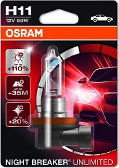 Osram 64211NBU-01B - Polttimo, kaukovalo inparts.fi