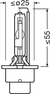 Osram 66440-1SCB - Polttimo, kaukovalo inparts.fi