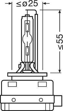 Osram 66140-1SCB - Polttimo, kaukovalo inparts.fi