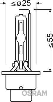 Osram 66240CBI-HCB - Polttimo, kaukovalo inparts.fi