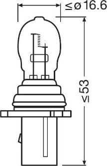 Osram 6851 - Polttimo, seisonta / äärivalo inparts.fi