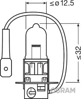 Osram 64156-01B - Polttimo, kaukovalo inparts.fi