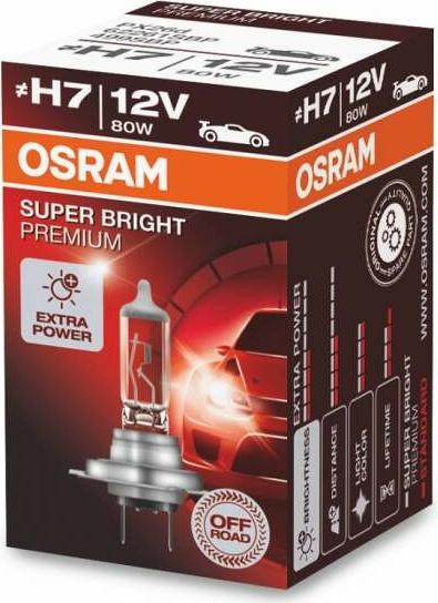 Osram 62261SBP - Polttimo, kaukovalo inparts.fi