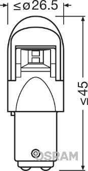 Osram 1557CW-02B - Polttimo inparts.fi