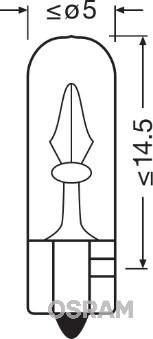 Osram 2721 - Polttimo, sisävalo inparts.fi