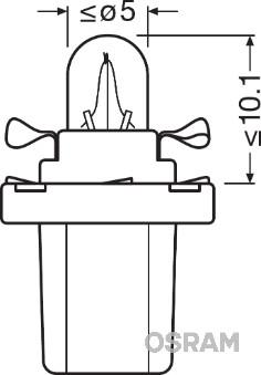 Osram LEDDMI 8W0 BK S - Vilkkusarja inparts.fi