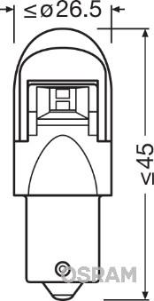 Osram 7557YE-02B - Polttimo inparts.fi