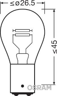 Osram 7528ULT - Polttimo, vilkkuvalo inparts.fi