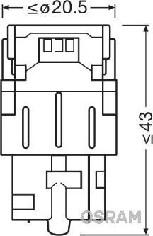 Osram 7706CW-02B - Hehkulankapolttimo, sumo / takavalo inparts.fi