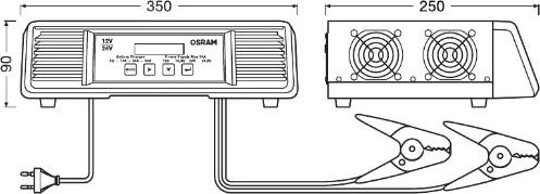 Osram OSCP5024 - Akkulaturi inparts.fi