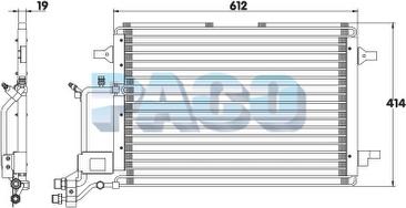 PACO CL3067 - Lauhdutin, ilmastointilaite inparts.fi