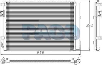 PACO MP5509 - Lauhdutin, ilmastointilaite inparts.fi