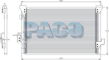 PACO PL5445 - Lauhdutin, ilmastointilaite inparts.fi