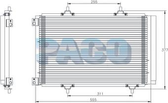 PACO PL5478 - Lauhdutin, ilmastointilaite inparts.fi